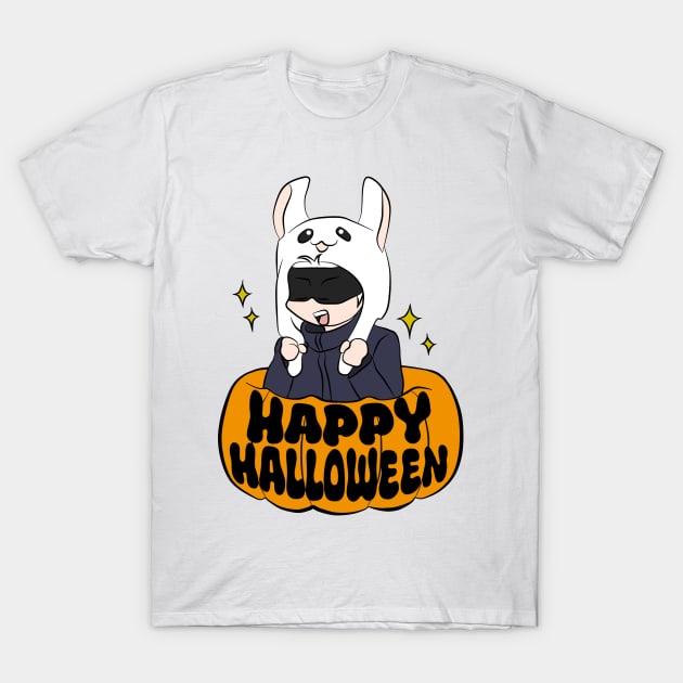 Halloween_Gojo Satoru_Anime_Manga T-Shirt by Infinirish